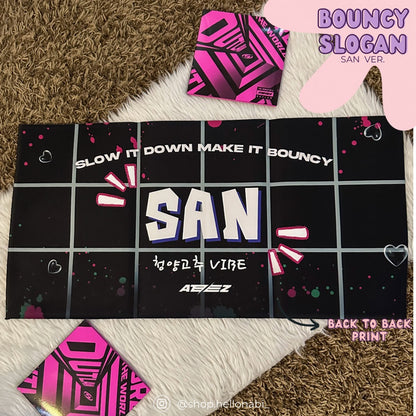 San BOUNCY Cheering Slogan