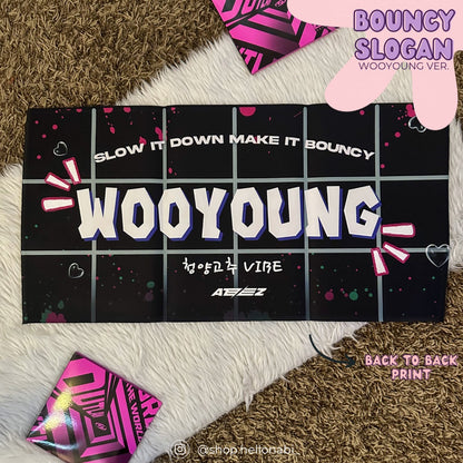 Wooyoung BOUNCY Cheering Slogan