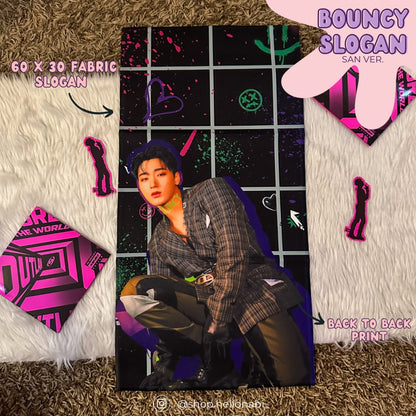 San BOUNCY Cheering Slogan