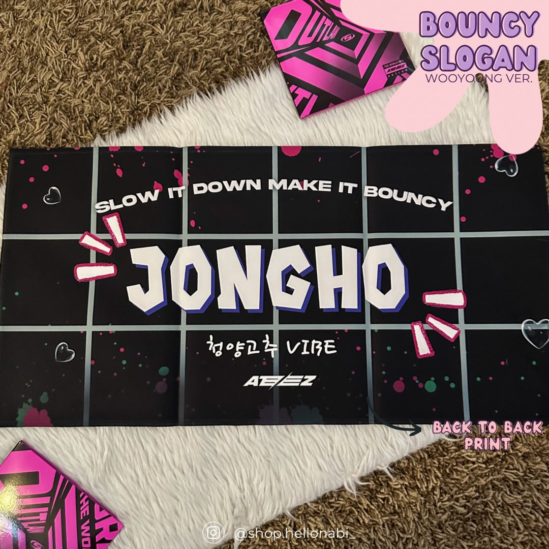 Jongho BOUNCY Cheering Slogan