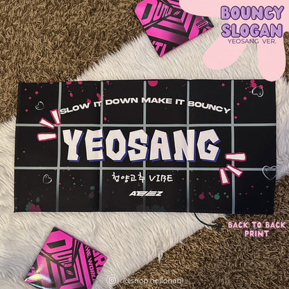 Yeosang BOUNCY Cheering Slogan