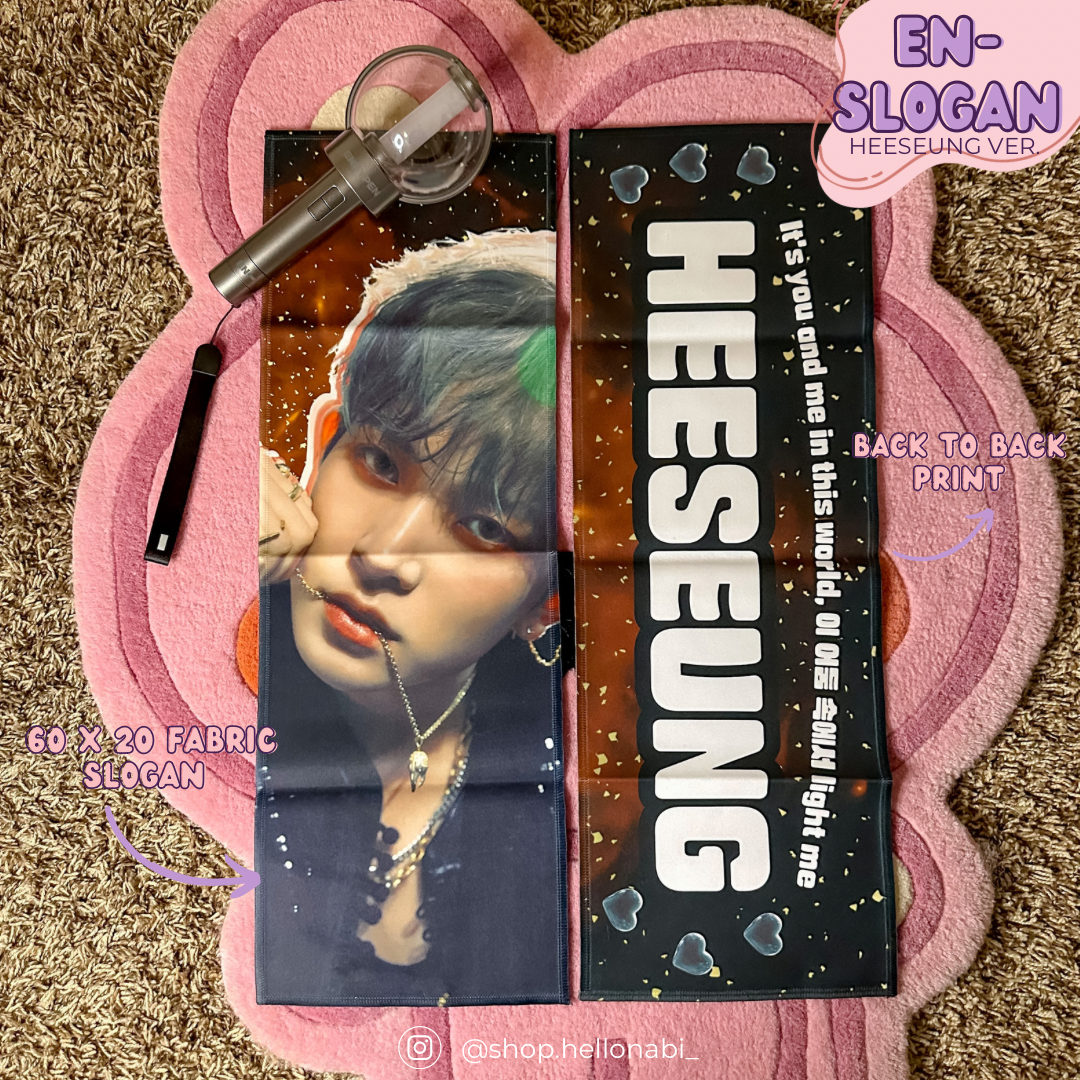 Heeseung BITE ME Cheering Slogan